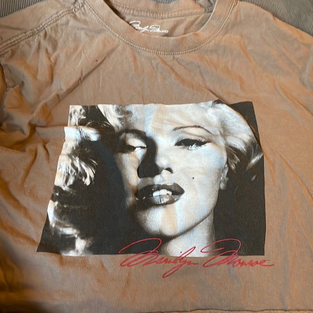 Marilyn Monroe T shirt cropped